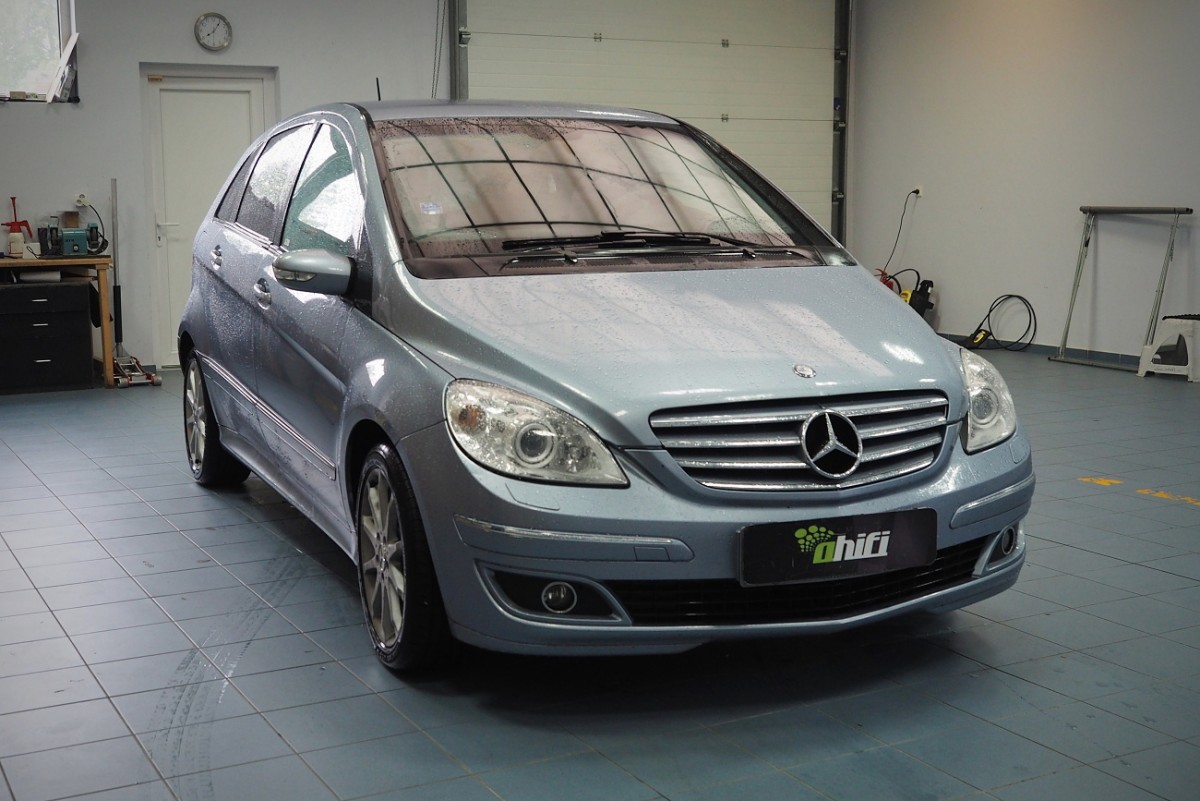 Mercedes B Class B170 Montaz Autoradia Odhlucneni Kapoty Ahifi Cz