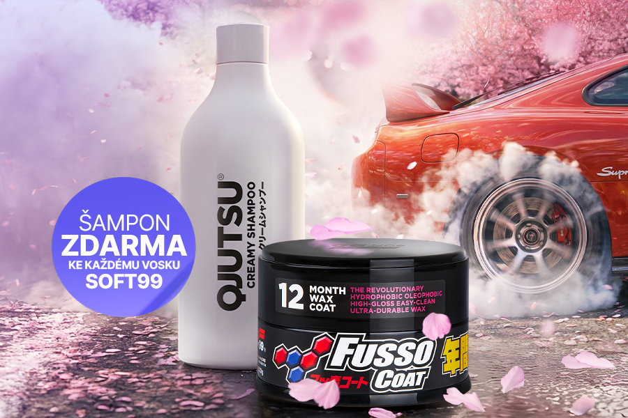 Sakura Season je tady – šampon zdarma ke každému vosku Soft99