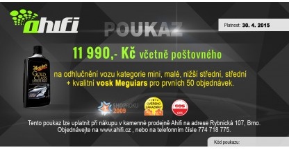 Poukaz na odhlučnění vozu