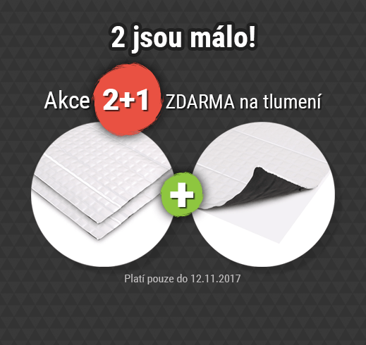 Akce na tlumení zdarma