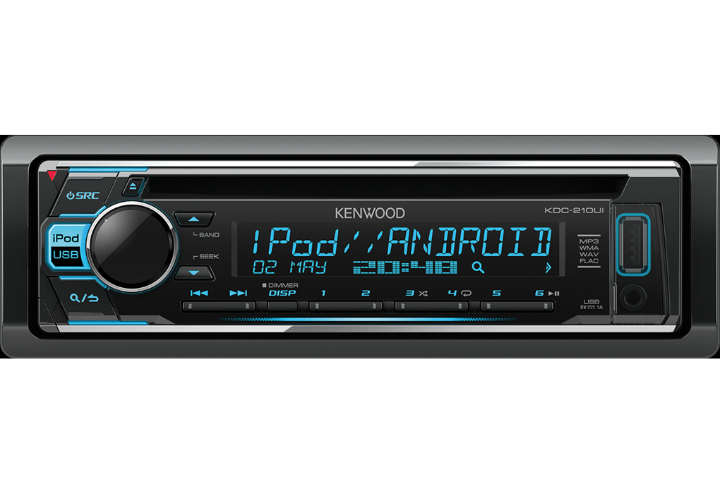 Autorádio s USB Kenwood KDC-210UI - Ahifi.cz