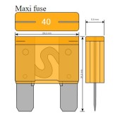 MAXI fuse 20A ACV 30.3930-20