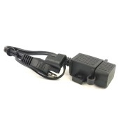 Nabíječka USB-A s krytkou, 100 cm kabel MY1115
