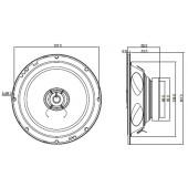 Blaupunkt ICx 662 auto zvučnici