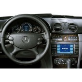 Redukční rámeček autorádia pro Mercedes CLK