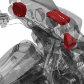 Говорители за Harley-Davidson Rockford Fosgate HD9813SG-TKIT