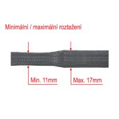Protective braid 12 mm