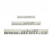 Samolepka AHIFI 300 x 34 mm šedá