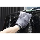Микрофибърна миеща ръкавица Purestar Plush Wash Mitt Gray