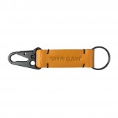 Kožený přívěšek Carbon Collective Snap Hook Leather Key Chain - Tan