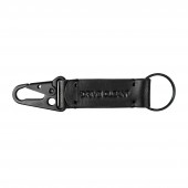 Kožený přívěšek Carbon Collective Snap Hook Leather Key Chain - Black