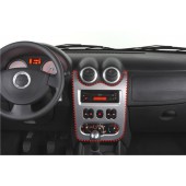 Редукционна рамка за автомобилно радио за Dacia Duster, Sandero I, Logan