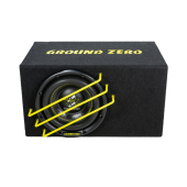Subwoofer v boxu Ground Zero GZRB 20SPL-ACT