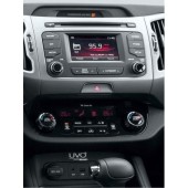 Reduction frame 9" car radio for Kia Sportage III