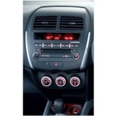 Cadru de reducere radio auto 10" pentru Citroën C4 Aircross, Mitsubishi Outlander, ASX, Peugeot 4008