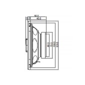 Blaupunkt ICx 542 auto zvučnici
