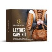 Un set mic de produse cosmetice auto din piele Leather Expert - Kit de îngrijire a genților din piele