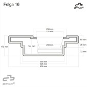 OEM ozvučnice Basser 10" do rezervního kola 16"
