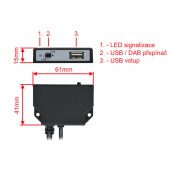 DAB / USB přepínač Dension