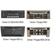 AUX input for Citroen / Peugeot car radios