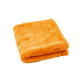 Carbon Collective Onyx Twisted Mini Drying Towel - Wheels & Shuts (Orange)