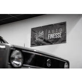 Plakát na zeď Auto Finesse Garage Banner