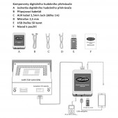 Carclever hudební přehrávač USB / AUX / Bluetooth pro Subaru