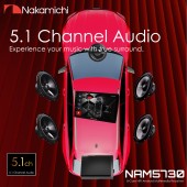 Radio auto Nakamichi NAM5730-A9