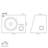 Bassreflexová ozvučnice Basser B1035 Black