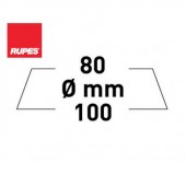 RUPES Velcro Polishing Foam UHS - pěnový korekční kotouč (tvrdý) pro korekci a leštění tvrdých a keramických laků, určený pro orbitální leštičky, průměr 80/100 mm (3