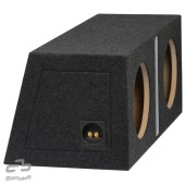 Bassreflexová dvojitá ozvučnice Basser B1035SX2 Black