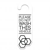 Tag Carbon Collective Do Not Wash PVC Hook White