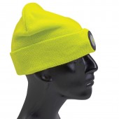 Čepice se svítilnou Unilite Beanie Yellow