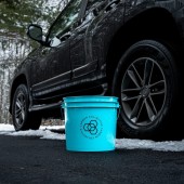 Carbon Collective 13L Detailing Wheel Bucket - Teal