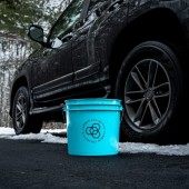 Kbelík Carbon Collective 13L Detailing Wheel Bucket - Teal