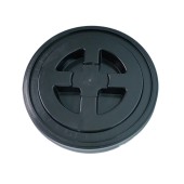 Carbon Collective Gamma Seal Bucket Lids - Black