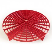 Grid for bucket Grit Guard Insert - Red