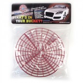 Grid for bucket Grit Guard Insert - Red