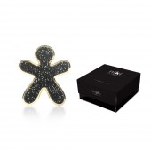 Vůně do auta se zlatými okraji Mr&Mrs Fragrance Niki Black Crystal - After Midnight