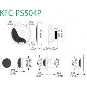 Високоговорители Kenwood KFC-PS504P