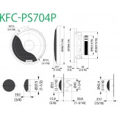 Тонколони Kenwood KFC-PS704P