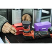 Lešticí kotouč Koch Chemie Heavy Cut Pad, červený 45 x 23 mm