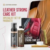 Set autokosmetiky na kůži Leather Expert - Leather Strong Care Kit