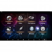 Multimediální monitor na opěrku hlavy 11,6