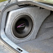 Soundbar OEM Basser 12" pentru BMW 3 (E92 coupe)