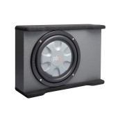 Subwoofer in a Powerbass PS-DF110T box