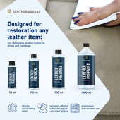 Eliminator de tratamente de suprafață a pielii Leather Expert - Leather Preparer (250 ml)