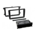 Rámeček autorádia 1DIN / 2DIN - Škoda / VW / Seat UNI1
