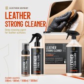 Detergent puternic pentru piele Leather Expert - Leather Strong Cleaner (200 ml)