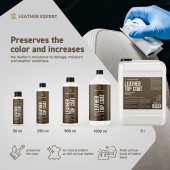 Polyuretanový lak na kůži Leather Expert - Leather Top Coat (500 ml) - polomat